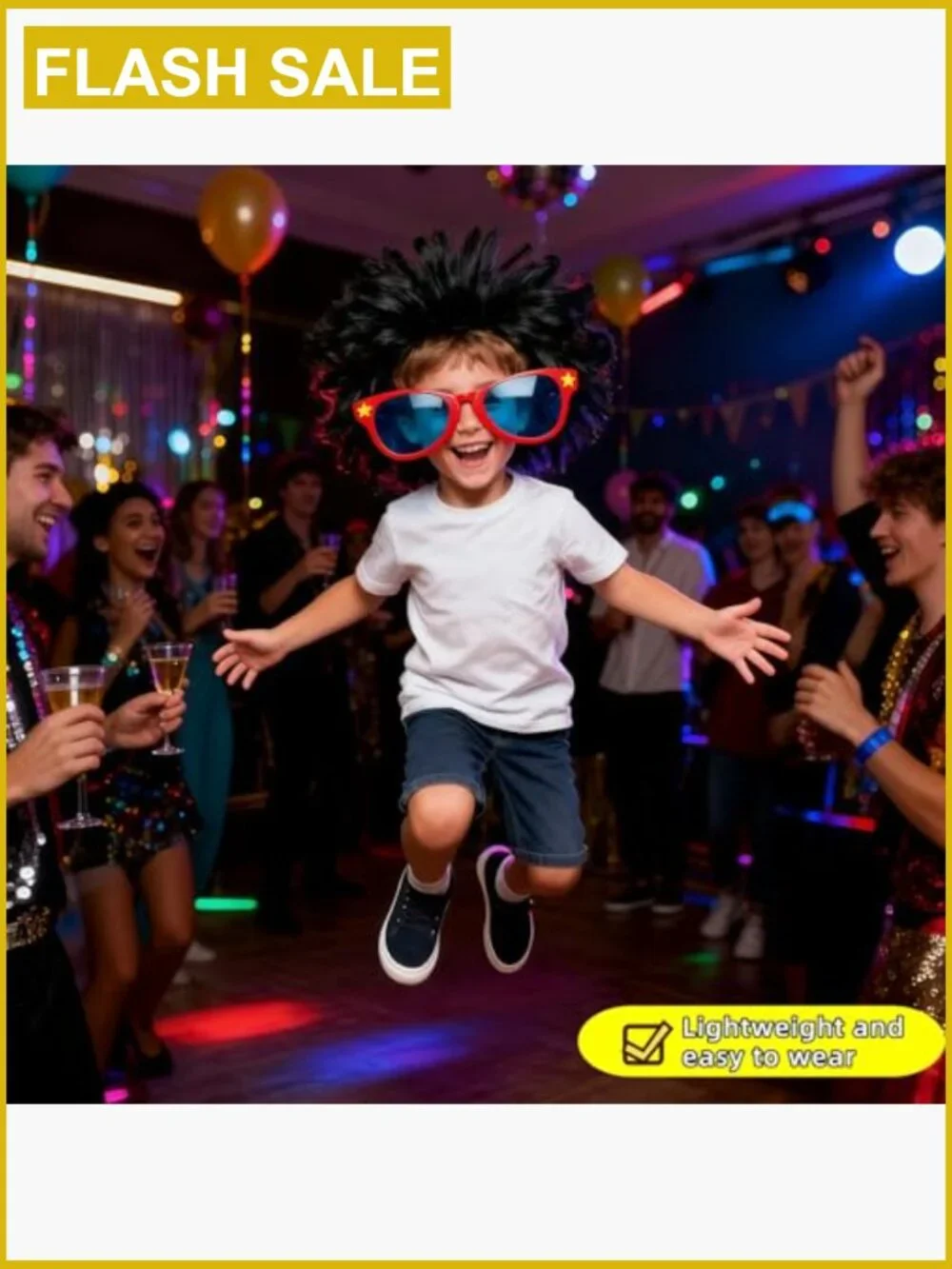 Giant Oversized Novelty Sunglasses for Parties, Cosplay & Events - Durable